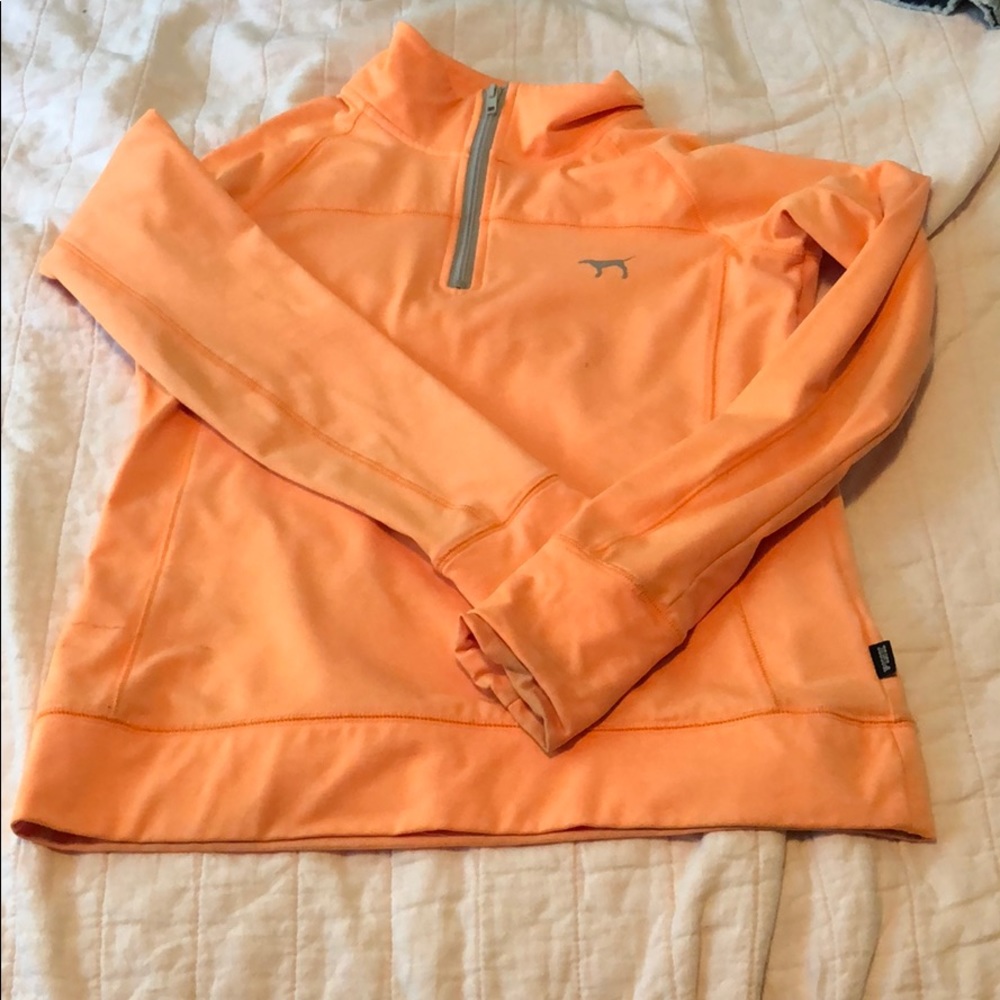 Quarter zip Pink pullover
